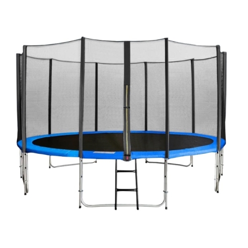Trampolina 487cm 16 ft Niebieska SkyRamiz